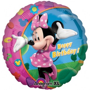 Disney Minnie Mouse Happy Birthday Balloon Disney Minnie Mouse Happy Birthday Balloon